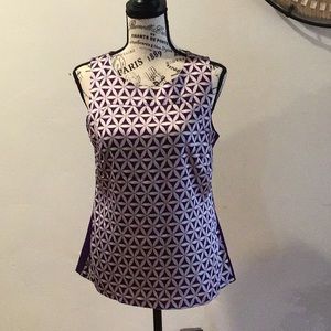 Sleeveless Ann Taylor blouse